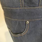 La Chapelle La Chappelle Denim skirt overall dark wash S Photo 6