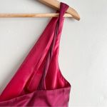 Morgan & Co Junior Fit & Flare Satin Prom Dress in Red Black, Size‎ 7/8 (Medium) Size undefined Photo 10