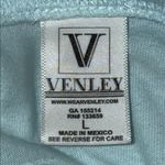 Venley women’s size large spirit jersey long sleeve blue floral college tee Photo 7