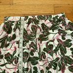 Parker  Leaf Print MIDI Skirt Size 4 Photo 2