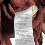 Madewell  Embroidered Gauze Wrap Top Rust Floral Balloon Sleeve Tie Front S Photo 2