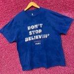 Journey Don’t Stop Believing 1981 Tie Dye Tshirt size Large Photo 2