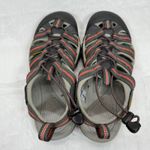 Keen Waterproof Water Newport Hiking Sandals Shoes Gray Orange Accent Size 8 Photo 7