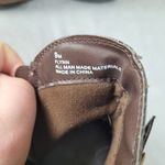 Sporto  Boots Womens 9 M Flynn Ankle Booties Brown Faux Leather Casual Round Photo 9