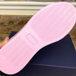 Roberto Cavalli NEW Zebra Print Tennis Shoe Pink Black Photo 5