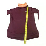 Under Armour Women’s CG Reactor Run Funnel Warm-Up Top | Size Small | Maroon Photo 4