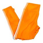 WILO THE LABEL Ribbed Leggings Orange With Side Stripes Size L NWT Size L Photo 1