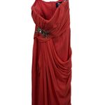 Marchesa Notte Luxury‎ Silk Pageant Cocktail Evening Prom Dress Size 4 NWT $990 Orange Photo 4