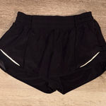 Lululemon  athletica Hotty Hot Black Women's Athletic Shorts Photo 0