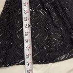 Becca by Rebecca Virtue Womens Empire Waist Dress Black Beach Cover Size XL Photo 5