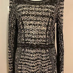 Nic+Zoe  lightweight black white‎ camo sweater size M BIN I Photo 0
