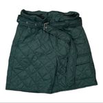 Cider  Emerald Green Quilted Midi Shorts Size X-Small NWT Photo 2