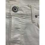 Edyson Delon High Rise Shorts Cut Off Denim Frayed Distressed 27 Button Fly Whit White Photo 5