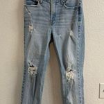 Good American  Good Girlfriend High Rise Denim Light Blue Size 6 Photo 0