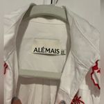 Alemais HEARTS EMBROIDERED MINI DRESS Red Size 2 Photo 12