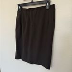 Giorgio Armani Collezioni Vintage Pencil Skirt Charcoal Gray Light Wool 10 Photo 1