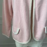 Vintage Pink Open From Cardigan Sweater Jacket S Photo 3