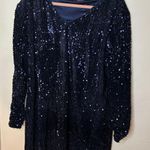 LLmansha Women's Plus Size Glitter V Photo 0