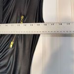 Rocawear Vintage Y2K Black Bodycon Mini Dress Gold Zippers Chains Size M Goth Photo 9