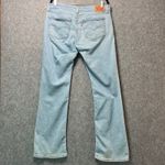 Levi's Women's Superlow Boot Jeans 31 Light Wash Distressed Bootcut Photo 8