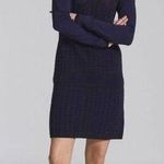 Reiss NEW Elsie Textured Knitted Midi Dress Sweater Long Sleeve Large Photo 0