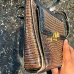 Brahmin  MIMOSA CHOCOLATE BROWN LEATHER CROSSBODY‎ BAG WALLET TASSEL S Photo 6