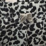 Victoria's Secret  Women's Black And White Leopard Print Pajama Pants, Large Photo 2