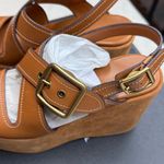 Coach Women’s Archival Buckle Wedge- Size 6 Photo 12