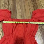 Camila Coelho Red Archer Off Shoulder Mini Dress Size Small Photo 8