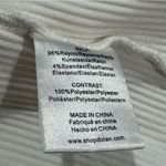 Anthropologie Dolan Sheer Puff Sleeve Ribbed Blouse Top Women’s XL White Photo 2