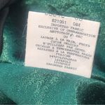 Jessica McClintock VINTAGE 80s  One Shoulder Green Cocktail Dress With Shawl 12 Photo 8