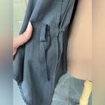 Caslon  Steel‎ Blue Open Front Lightweight Draped Jacket Photo 5