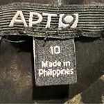 Apt. 9  dress - animal leopard print - black tan - size 10 - never worn Photo 6