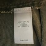J Jill Straight Leg Cargo Pant Size 10 Olive Green Cotton Tencel Casual Everyday Photo 1
