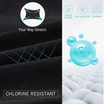 Baleaf Women's Racerback Athletic One Piece Modest Bathing Suit Photo 6