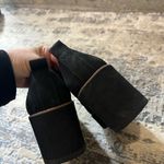 Eileen Fisher  Black Zola Platform Monk Strap Clogs Size 9.5 US $230 Photo 5