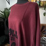 Rundholz Burgundy Love March Mockneck Sweater Red Photo 3