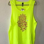 Dist Rict Yellow Pineapple Don’t Be Hatin Tank Top Sz XL BNWT by Photo 7