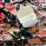 Altar'd State NWT Altar’d State Pink Floral Off the Shoulder Long Sleeve Tie Top Size Small Photo 7