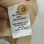 Lulus  Tan Daisy Print Mini Summer Dress Mini Womens XS Casual Button Down Spring Photo 4