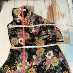 Yumi Kim  One Shoulder Dark Floral Romper Size Small Photo 2