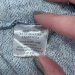 Floral Embroidered Sweatshirt M Blue Size M Photo 8