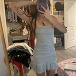 Edikted Blue stripe  dress Photo 0