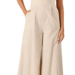 Petal and Pup NWT Lila Wide Leg Cotton & Linen Jumpsuit S Photo 0