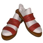 Universal Threads Women's Red Elizabeth Woven Slide Sandals Universal Thread Fringe Size 7.5 Photo 5