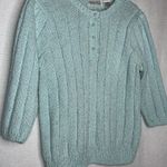 VTG Colter Bay Blue Knit Pearl Button Sweater Womens M Pastel Kawaii Soft Girl Size M Photo 6