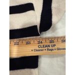 ZARA  Long Sleeve Striped Pullover Sweater Black and Cream Women's Size Large Photo 9