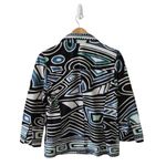Ellen Tracy Linda Allard  Bold Print Shirt/Jacket Size‎  8 Petite Photo 1
