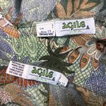 American Vintage Vintage AGILE tropical Blouse & midi skirt set in green both medium Photo 11