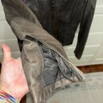 Bernardo  leather hooded jacket Photo 2